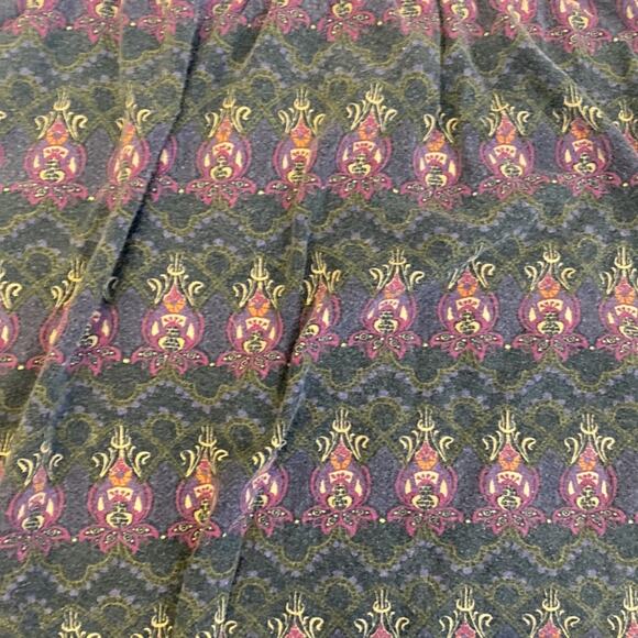 Mossimo Supply Co. Cap Sleeve Scoop Neck Stretchy Mini Dress Boho Print Sz Sm - Picture 10 of 12